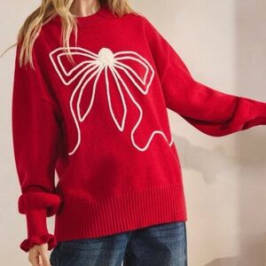 The Big Bow Holiday Sweater